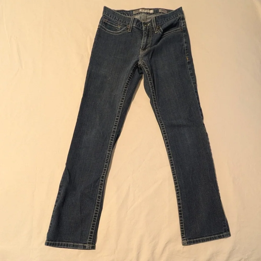 BKE Asher Mens Dark Wash Slim Straight Denim Jeans Size 30R BMC3300R KOOL